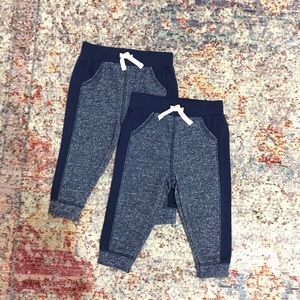 Navy blue Joggers 6/9 months boys pants
